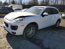 Salvage cars for sale at Waldorf, MD auction: 2016 Porsche Cayenne