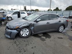 Salvage cars for sale from Copart Miami, FL: 2024 Nissan Sentra S