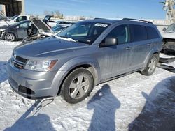 Salvage cars for sale at Kansas City, KS auction: 2016 Dodge Journey SE