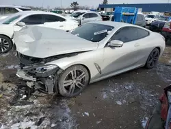 Salvage cars for sale at Woodhaven, MI auction: 2022 BMW 840I