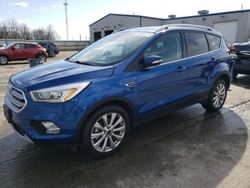 Salvage cars for sale at Rogersville, MO auction: 2017 Ford Escape Titanium