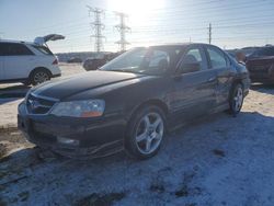 Salvage cars for sale at Elgin, IL auction: 2002 Acura 3.2TL TYPE-S