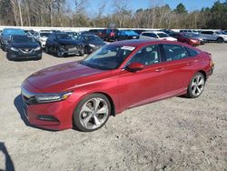 Salvage cars for sale at Savannah, GA auction: 2018 Honda Accord Touring