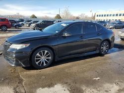 Salvage cars for sale at Littleton, CO auction: 2016 Acura TLX Tech