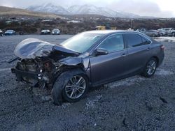 Salvage cars for sale at Reno, NV auction: 2016 Toyota Camry LE