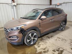 Salvage cars for sale from Copart Pennsburg, PA: 2016 Hyundai Tucson Limited