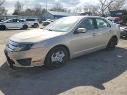 Salvage cars for sale at Wichita, KS auction: 2010 Ford Fusion SE