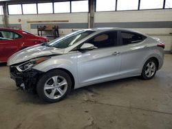 Salvage cars for sale at Wheeling, IL auction: 2016 Hyundai Elantra SE