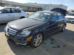 Salvage cars for sale at Martinez, CA auction: 2013 Mercedes-Benz C 250