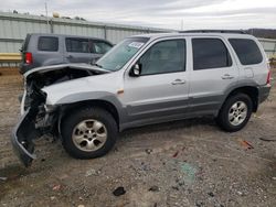 Salvage cars for sale at Chatham, VA auction: 2002 Mazda Tribute LX