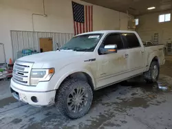 Salvage trucks for sale at Des Moines, IA auction: 2013 Ford F150 Supercrew