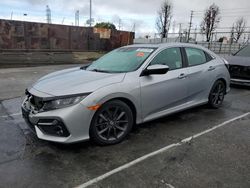 Salvage cars for sale at Wilmington, CA auction: 2020 Honda Civic EX