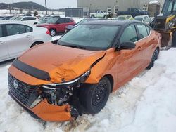 Salvage cars for sale from Copart Elmsdale, NS: 2024 Nissan Sentra SR