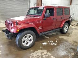 Jeep salvage cars for sale: 2013 Jeep Wrangler Unlimited Sahara