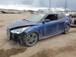 Salvage cars for sale at Colorado Springs, CO auction: 2017 Hyundai Veloster Turbo