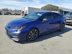 Salvage cars for sale at Fresno, CA auction: 2020 Toyota Corolla SE