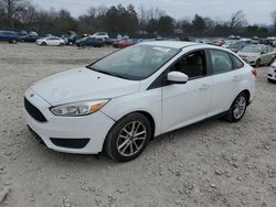 Salvage cars for sale from Copart Madisonville, TN: 2018 Ford Focus SE