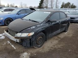 Honda Civic salvage cars for sale: 2009 Honda Civic DX