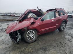 Salvage cars for sale at Eugene, OR auction: 2014 Jeep Grand Cherokee Limited