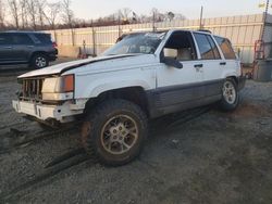 Salvage cars for sale at Spartanburg, SC auction: 1993 Jeep Grand Cherokee Laredo