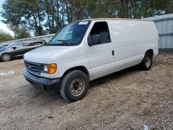 Ford Econoline e150 van Vehiculos salvage en venta: 2006 Ford Econoline E150 Van