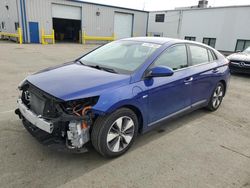 Salvage cars for sale at Vallejo, CA auction: 2019 Hyundai Ioniq