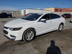 Salvage cars for sale from Copart Anthony, TX: 2017 Chevrolet Malibu LT