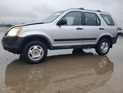 Salvage cars for sale at Grand Prairie, TX auction: 2004 Honda CR-V LX