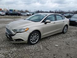 Salvage cars for sale at auction: 2017 Ford Fusion SE