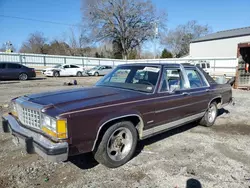 Salvage cars for sale at Chatham, VA auction: 1983 Ford LTD Crown Victoria