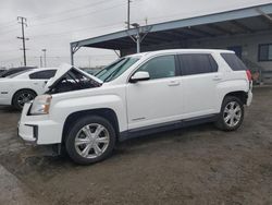 Carros salvage a la venta en subasta: 2017 GMC Terrain SLE