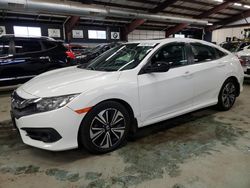 Salvage cars for sale at East Granby, CT auction: 2018 Honda Civic EX