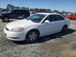 Salvage cars for sale at Dunn, NC auction: 2011 Chevrolet Impala LS