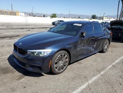 Salvage cars for sale at Van Nuys, CA auction: 2018 BMW 530E