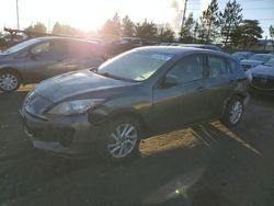 Salvage cars for sale at Denver, CO auction: 2013 Mazda 3 I