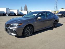 Salvage cars for sale at Hayward, CA auction: 2021 Toyota Camry SE