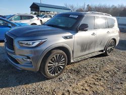 Salvage cars for sale at Memphis, TN auction: 2021 Infiniti QX80 Luxe