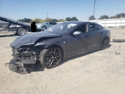 Salvage cars for sale at Sacramento, CA auction: 2017 Tesla Model S