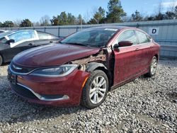 Chrysler salvage cars for sale: 2015 Chrysler 200 Limited