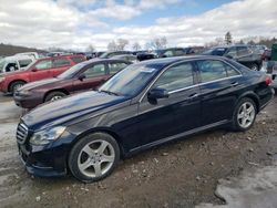 Salvage cars for sale at West Warren, MA auction: 2016 Mercedes-Benz E 350 4matic