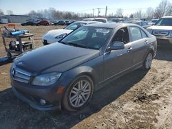 Mercedes-Benz salvage cars for sale: 2009 Mercedes-Benz C 300 4matic