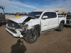 Salvage cars for sale at Brighton, CO auction: 2018 Toyota Tacoma Double Cab