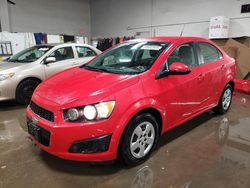 Chevrolet Vehiculos salvage en venta: 2014 Chevrolet Sonic LS