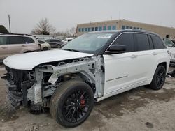 Salvage cars for sale at Littleton, CO auction: 2022 Jeep Grand Cherokee Summit