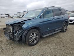 Salvage cars for sale at San Diego, CA auction: 2016 Honda Pilot EXL