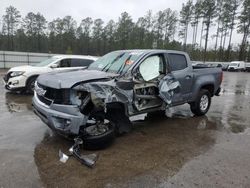 Salvage cars for sale at Harleyville, SC auction: 2020 Chevrolet Colorado