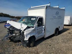 Salvage trucks for sale at Brookhaven, NY auction: 2022 Ford Econoline E350 Super Duty Cutaway Van