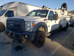 Salvage trucks for sale at Van Nuys, CA auction: 2015 Ford F550 Super Duty