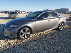 Salvage cars for sale at Temple, TX auction: 2017 Lexus IS 200T