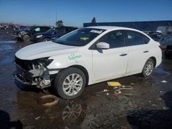 Salvage cars for sale at Woodhaven, MI auction: 2019 Nissan Sentra S